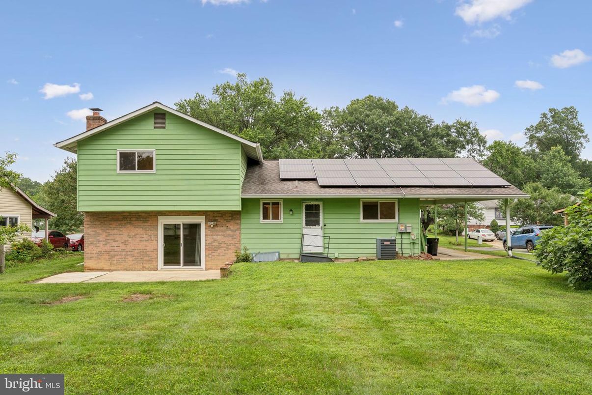 Backyard, Exterior, Solar Panels