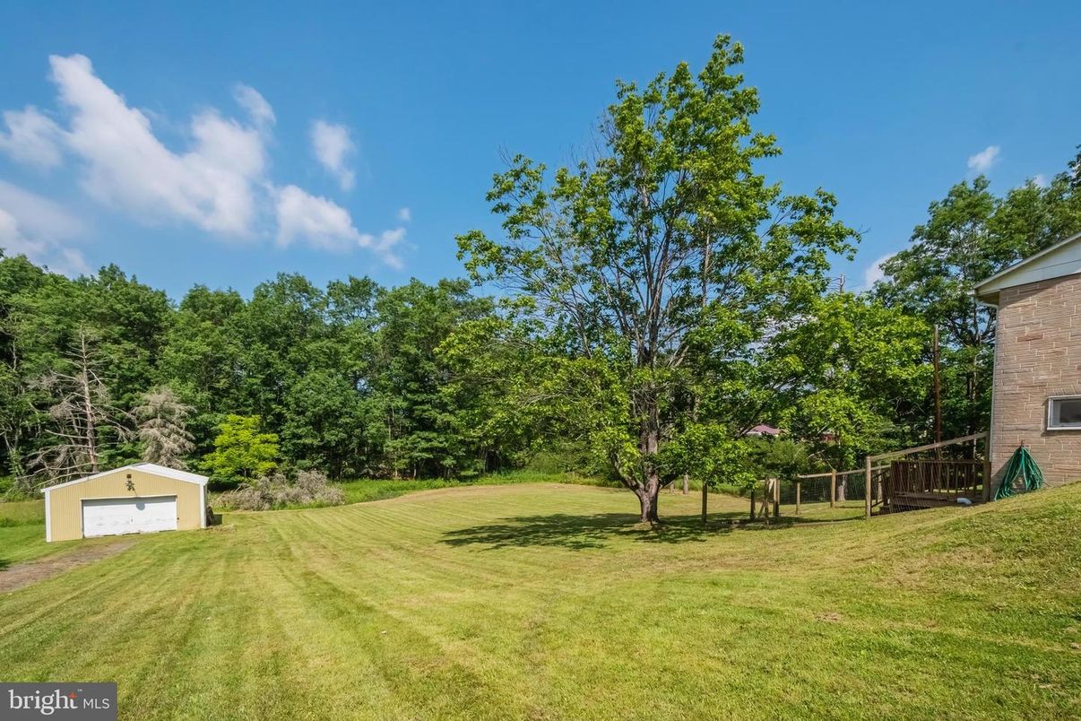Backyard, Detached Garage, Exterior