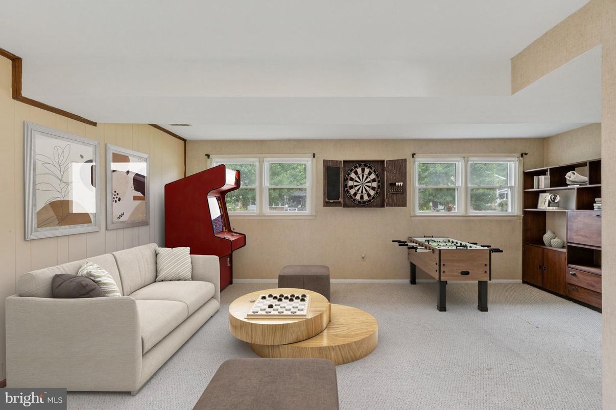 Game Room, Interior, Living room
