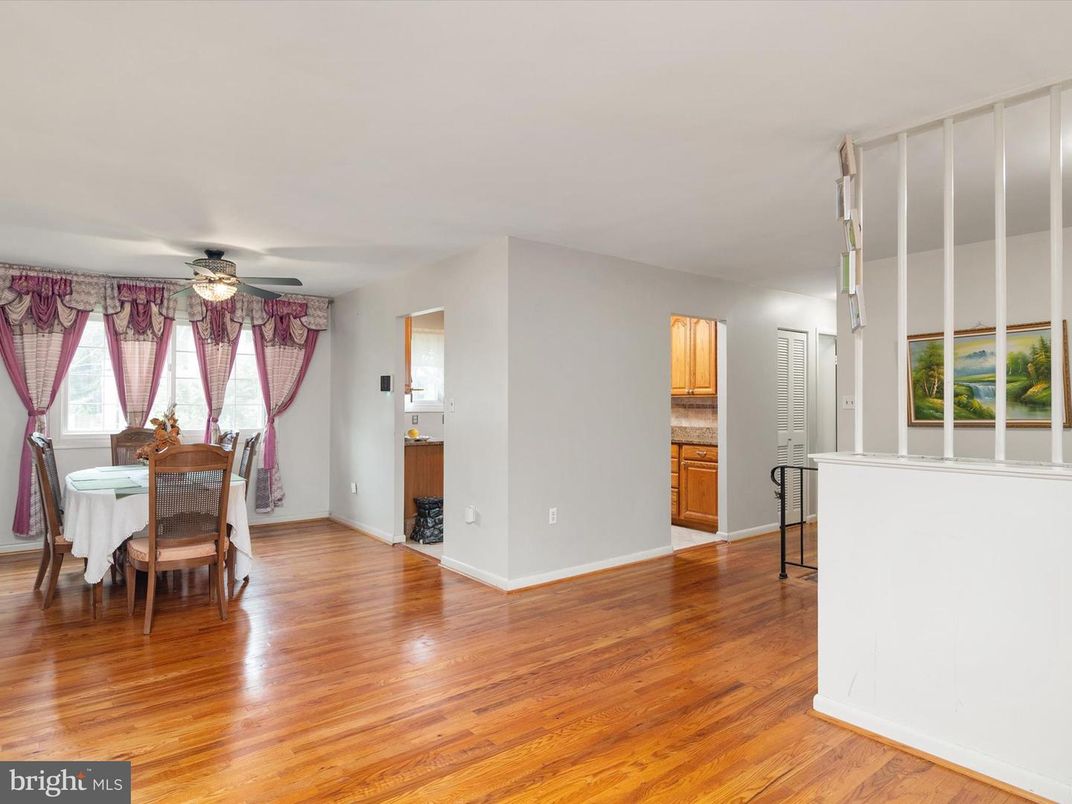 Dining room, Interior, Wood Texture Flooring