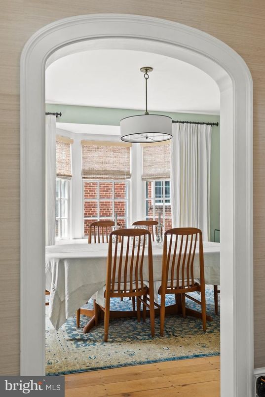 Dining room, Interior, Wood Texture Flooring