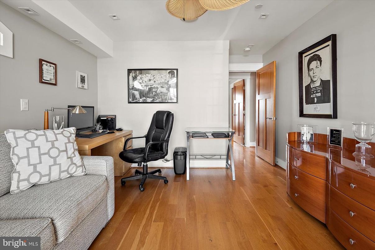 Home Office, Interior, Wood Texture Flooring
