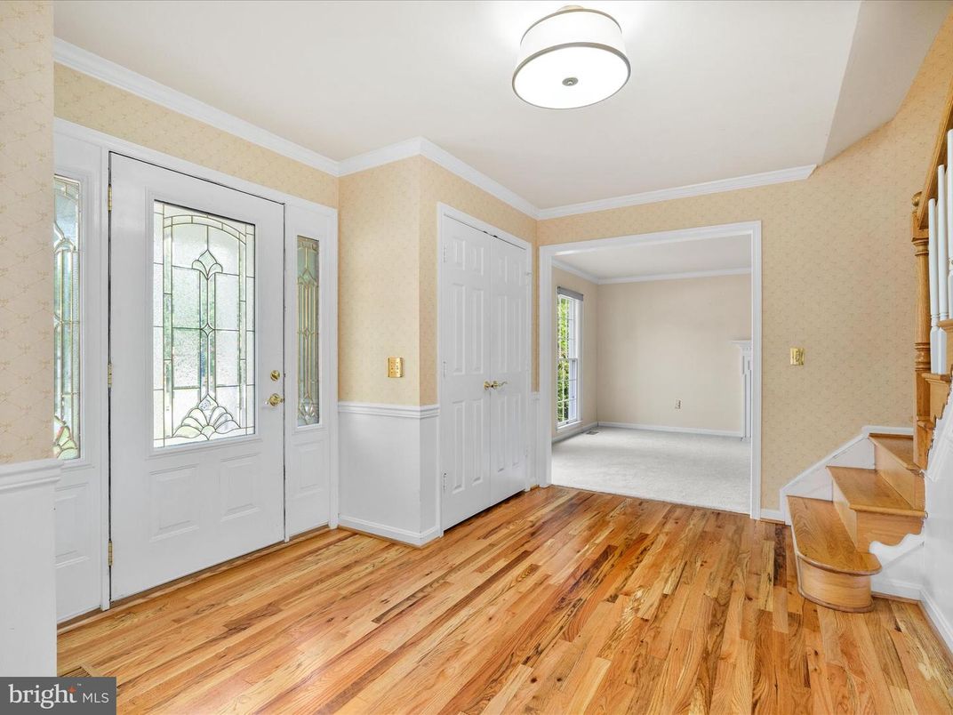 Empty room, Interior, Wood Texture Flooring