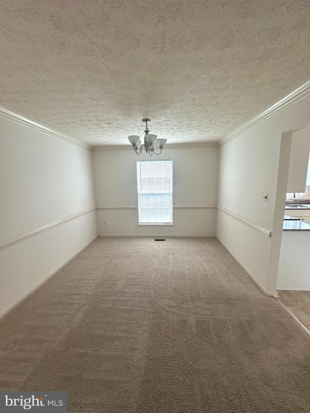 Chandelier, Empty room, Interior