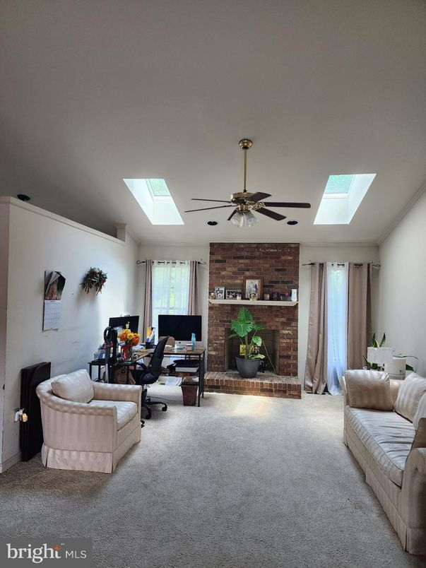 Home Office, Interior, Living room