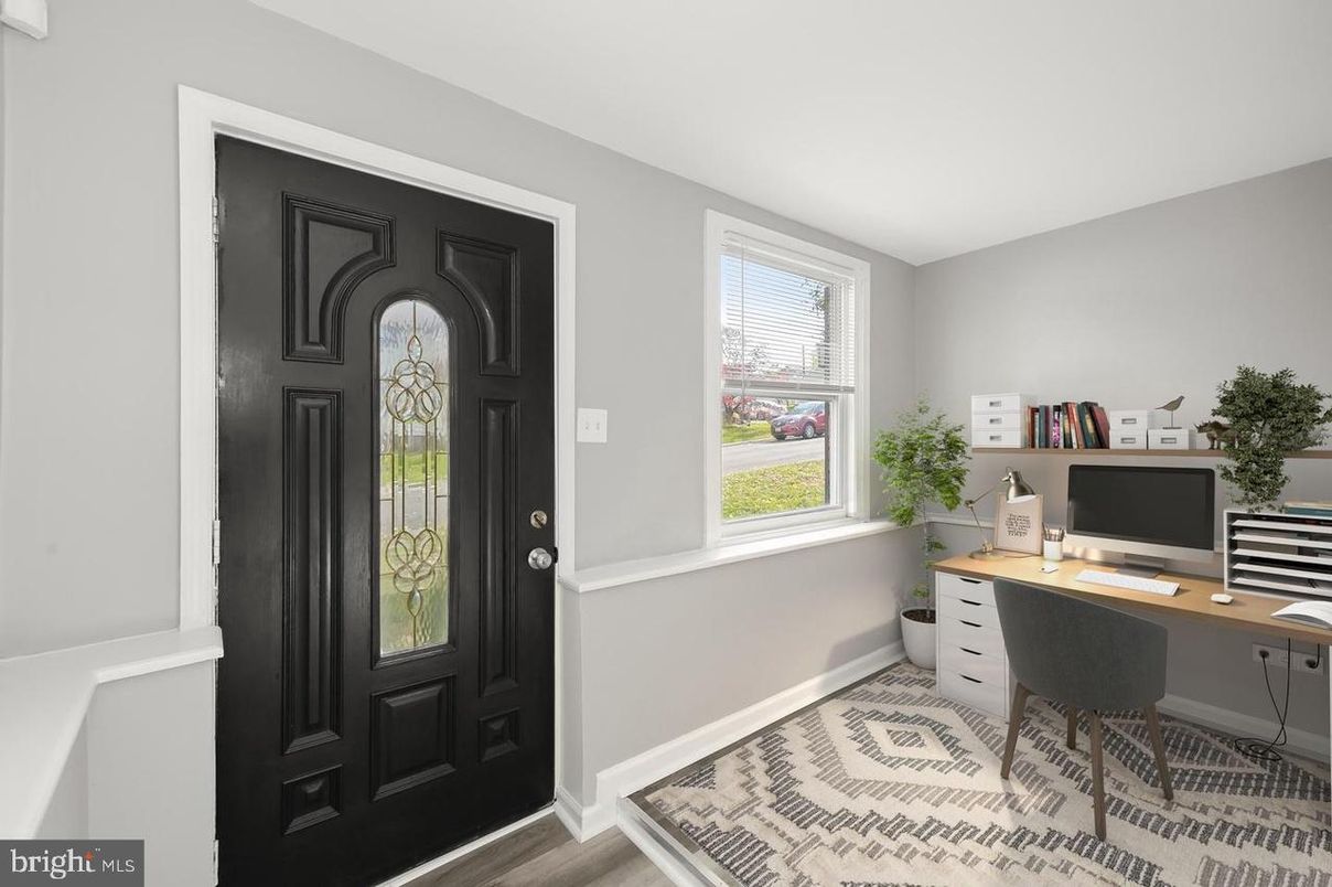 Home Office, Interior, Wood Texture Flooring