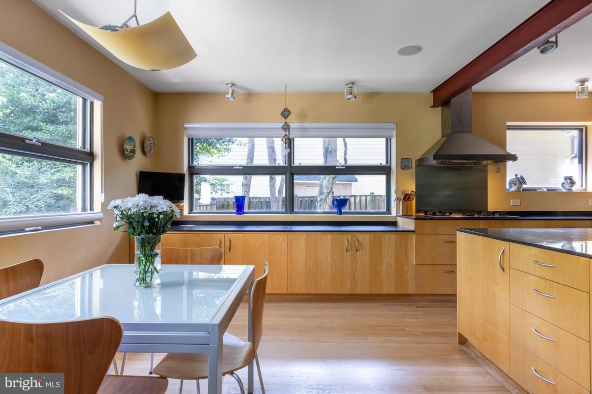 Dining room, Interior, Kitchen, Wood Texture Flooring