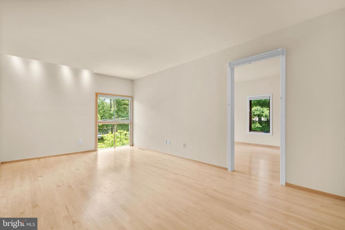 Empty room, Interior, Wood Texture Flooring