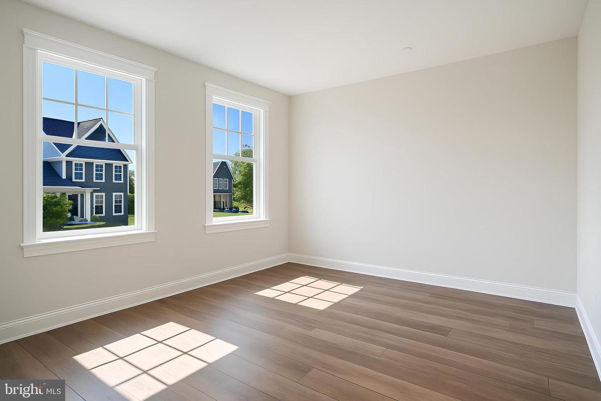 Empty room, Interior, Wood Texture Flooring