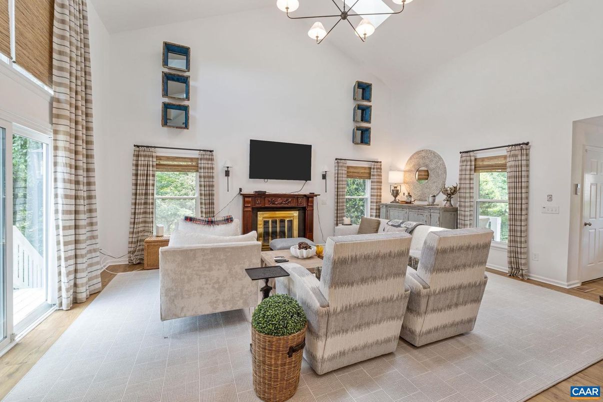 Fireplace, Interior, Living room, Wood Texture Flooring