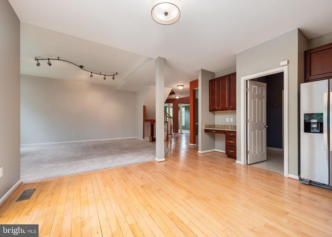 Empty room, Interior, Wood Texture Flooring