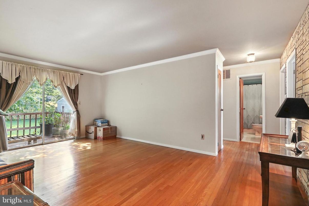 Empty room, Interior, Wood Texture Flooring