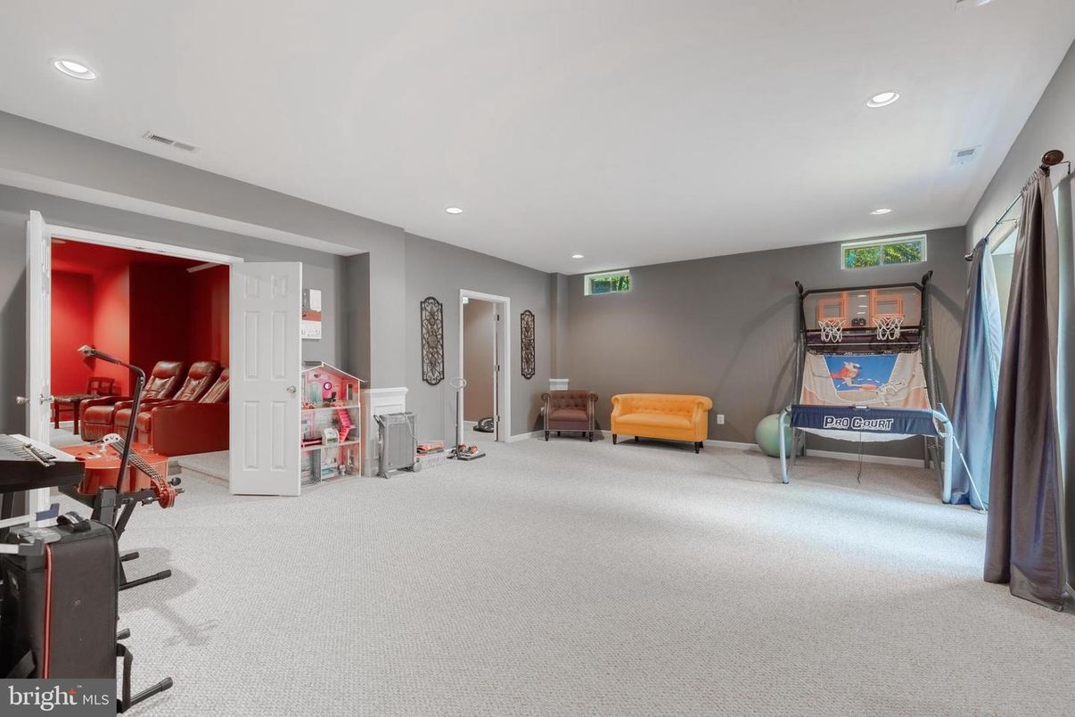 Home Office, Interior, Recessed Lighting
