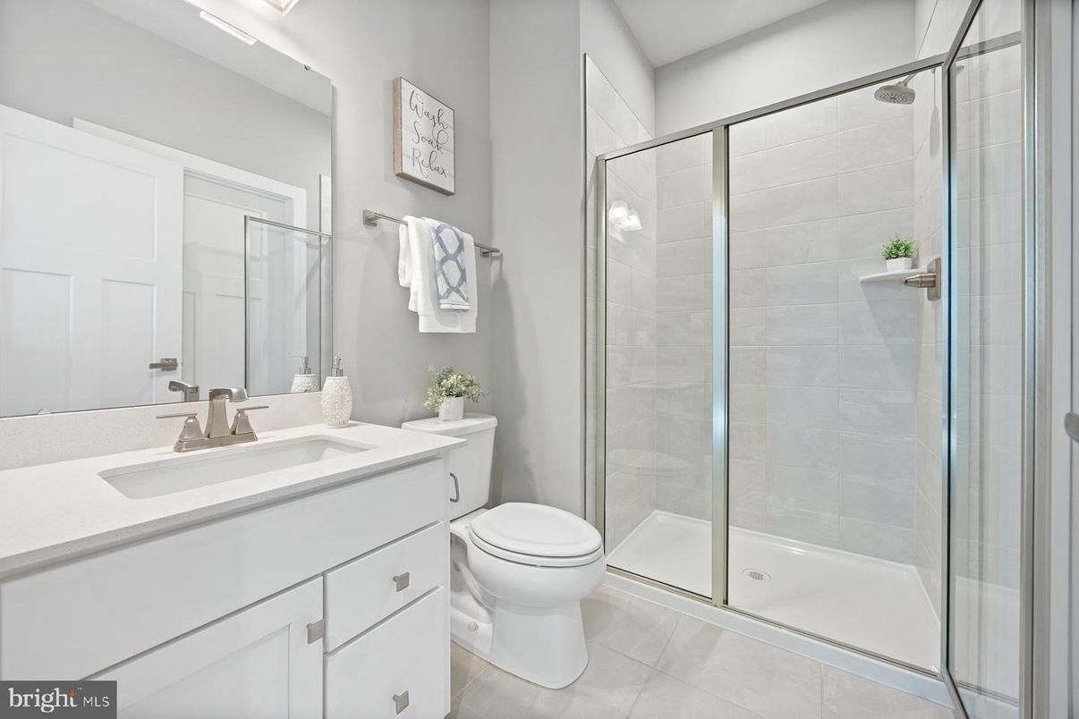 Bathroom, Glass Shower, Interior