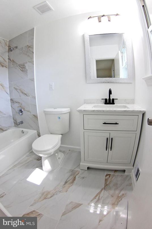 Bathroom, Dual Sink Vanities, Interior, Marble, Marble Walls