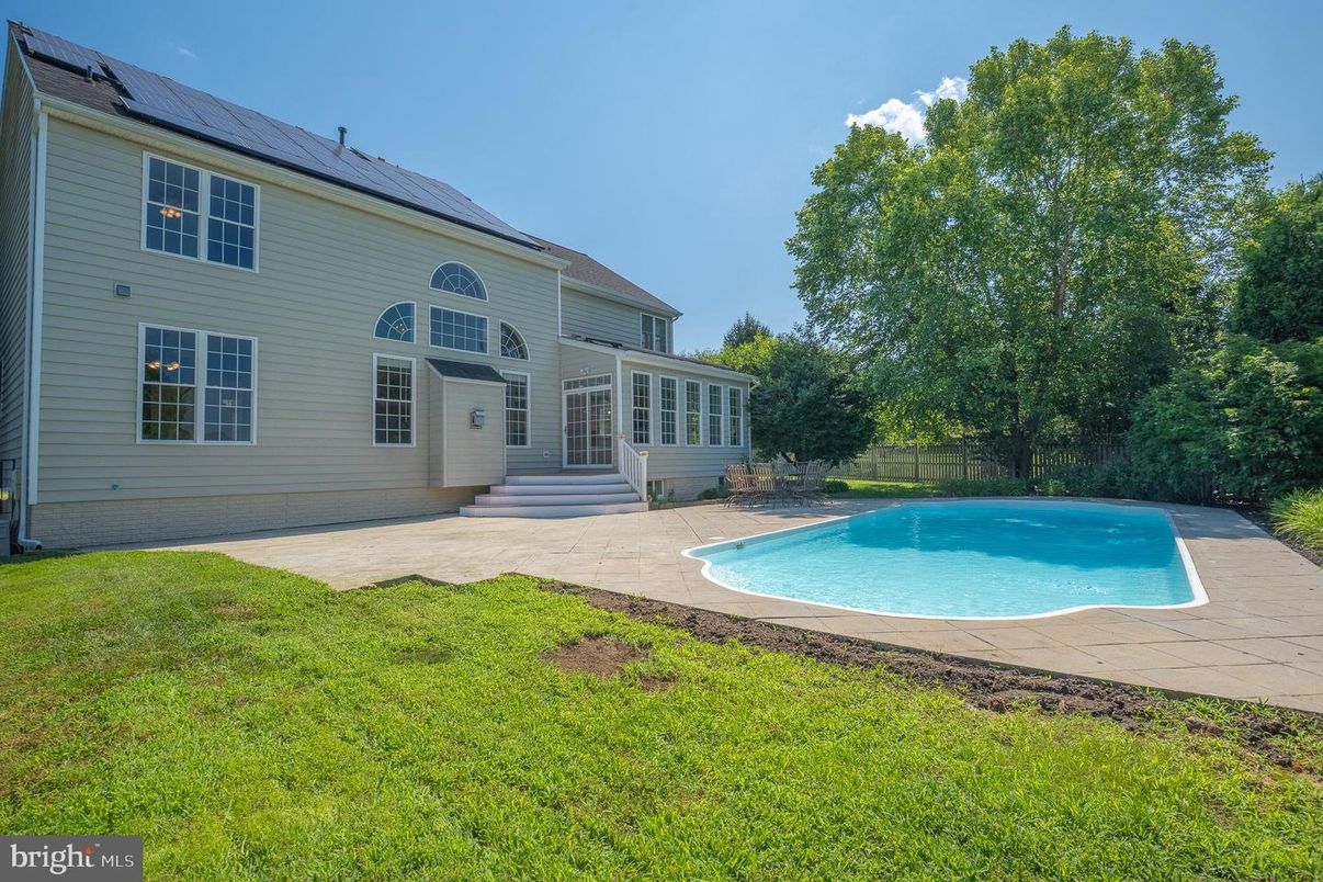 Backyard, Exterior, Pool, Solar Panels