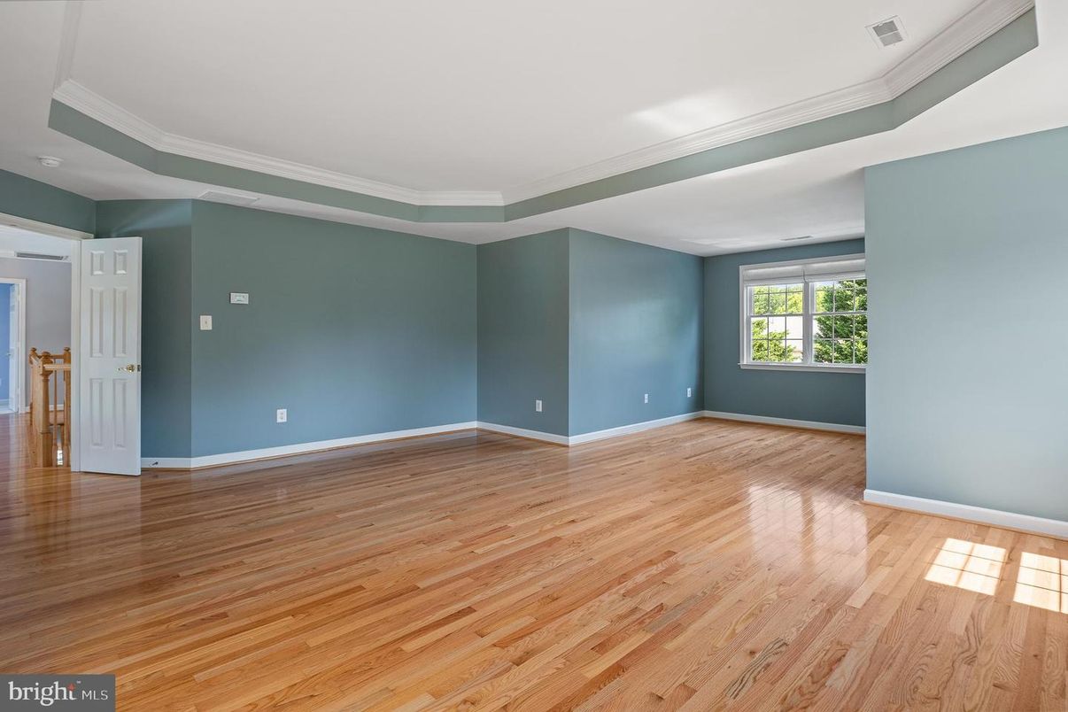 Empty room, Interior, Wood Texture Flooring