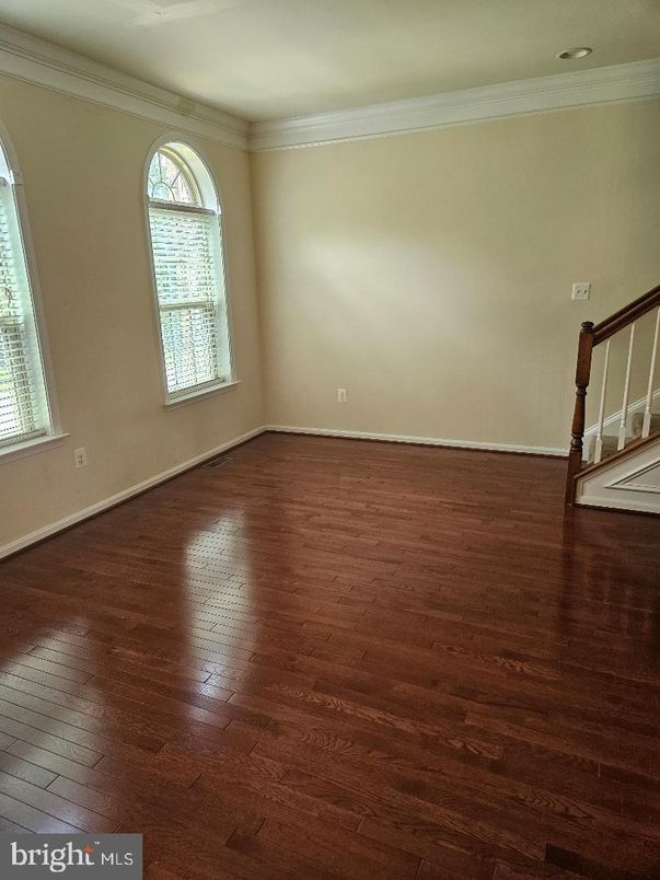 Empty room, Interior, Wood Texture Flooring
