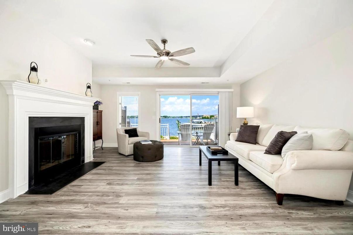 Fireplace, Interior, Living room, Water, Wood Texture Flooring