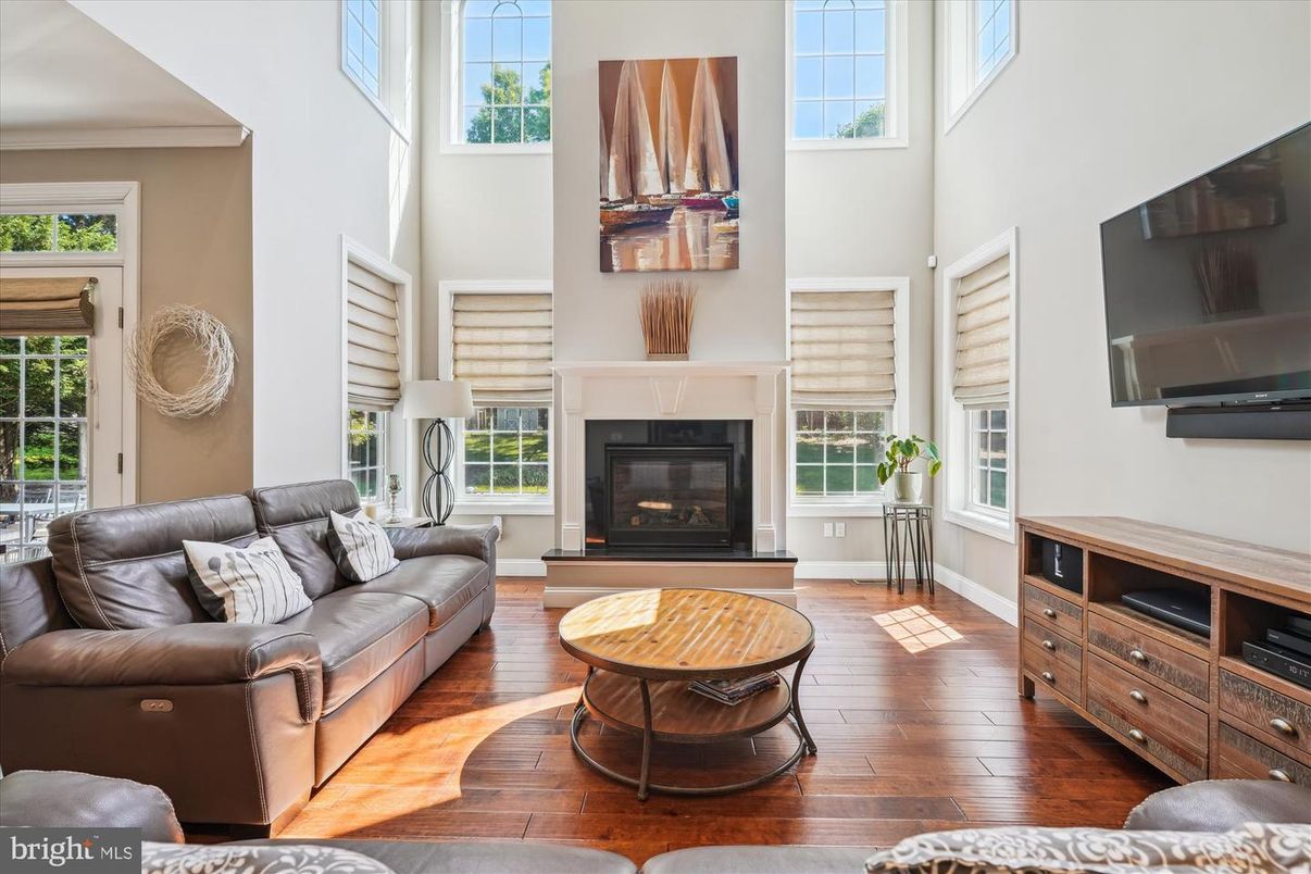 Fireplace, Interior, Living room, Wood Texture Flooring