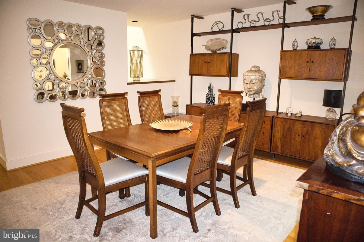 Dining room, Interior, Wood Texture Flooring