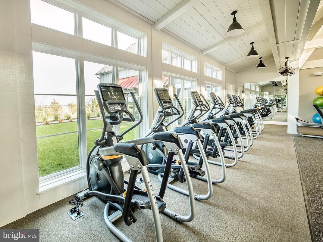 Fitness Equipment, Gym, Interior