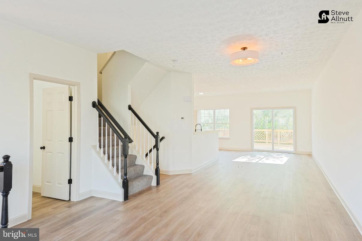 Empty room, Interior, Wood Texture Flooring