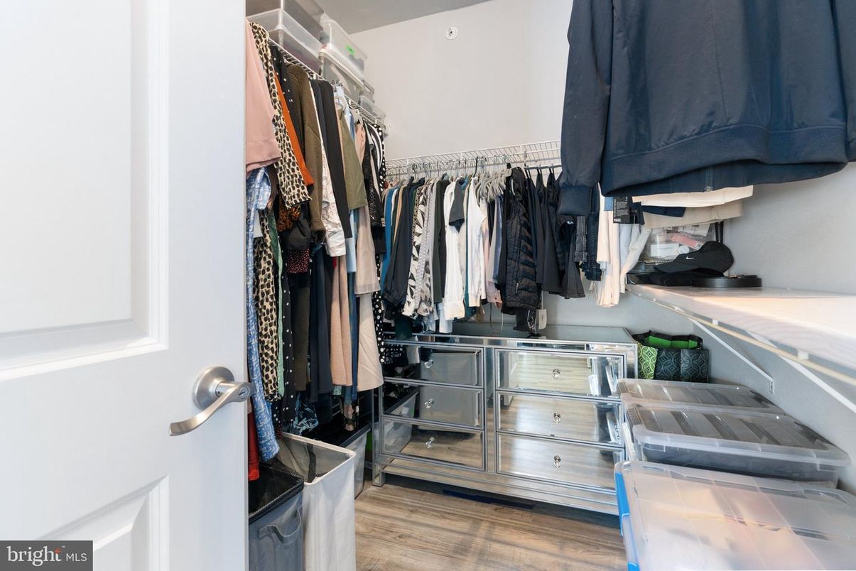 Interior, Walk-in Closets, Wood Texture Flooring