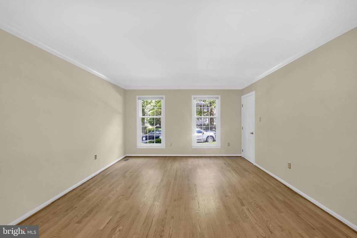 Empty room, Interior, Wood Texture Flooring