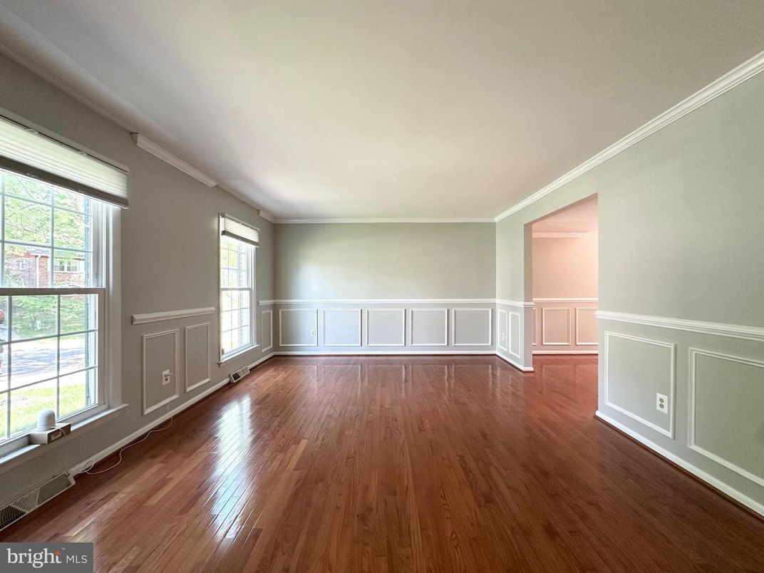 Empty room, Interior, Wood Texture Flooring