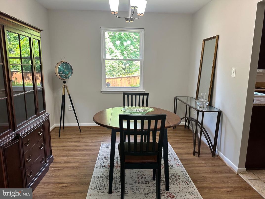 Dining room, Interior, Wood Texture Flooring