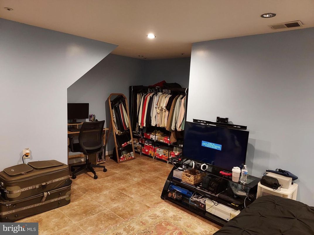 Home Office, Interior, Recessed Lighting