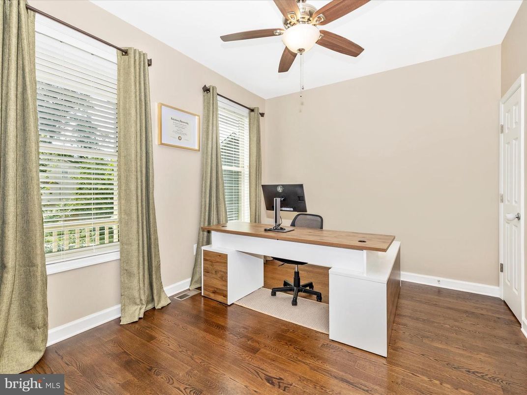Home Office, Interior, Wood Texture Flooring