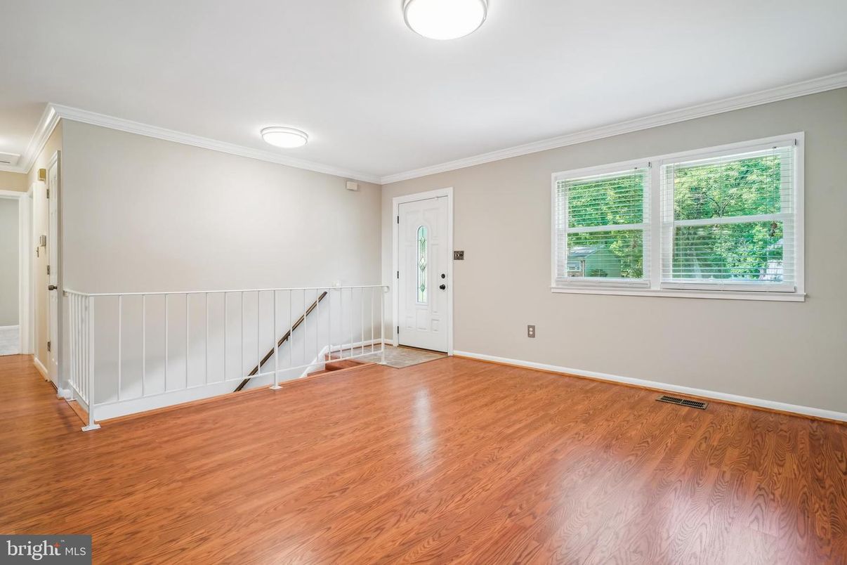 Empty room, Interior, Wood Texture Flooring