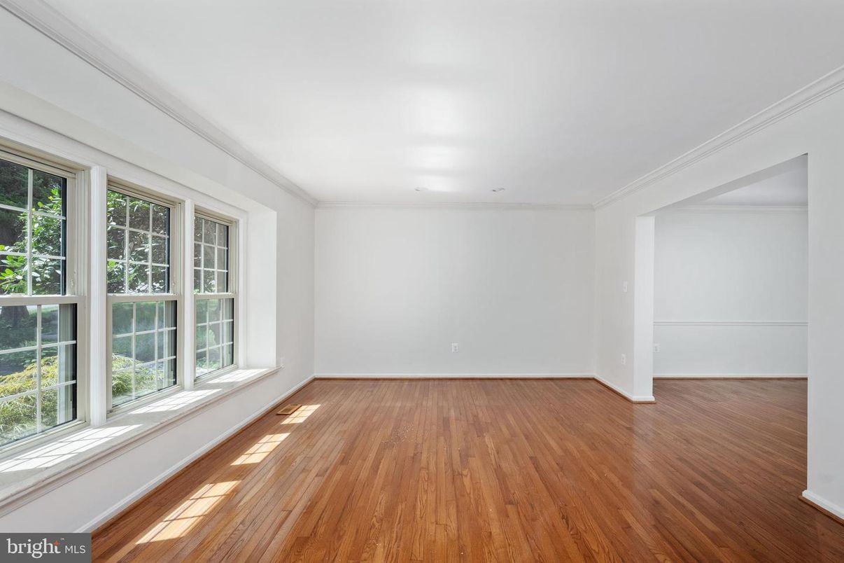 Empty room, Interior, Wood Texture Flooring