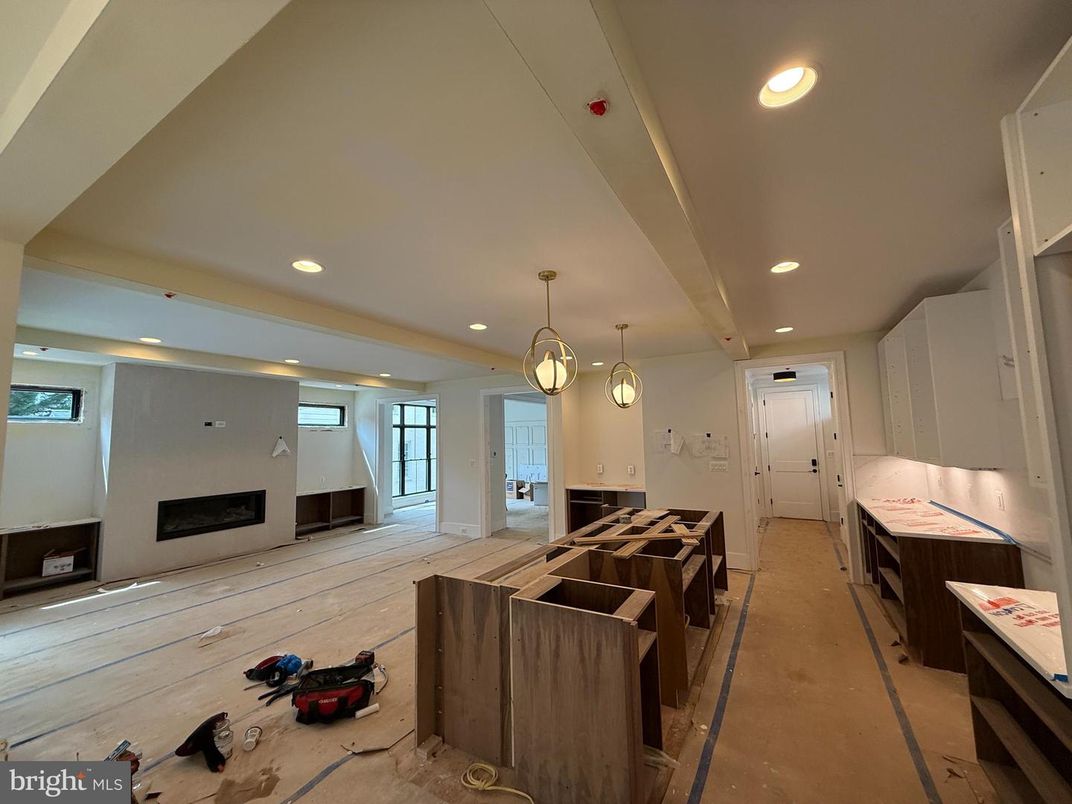 Fireplace, Interior, Pendant Lights, Recessed Lighting