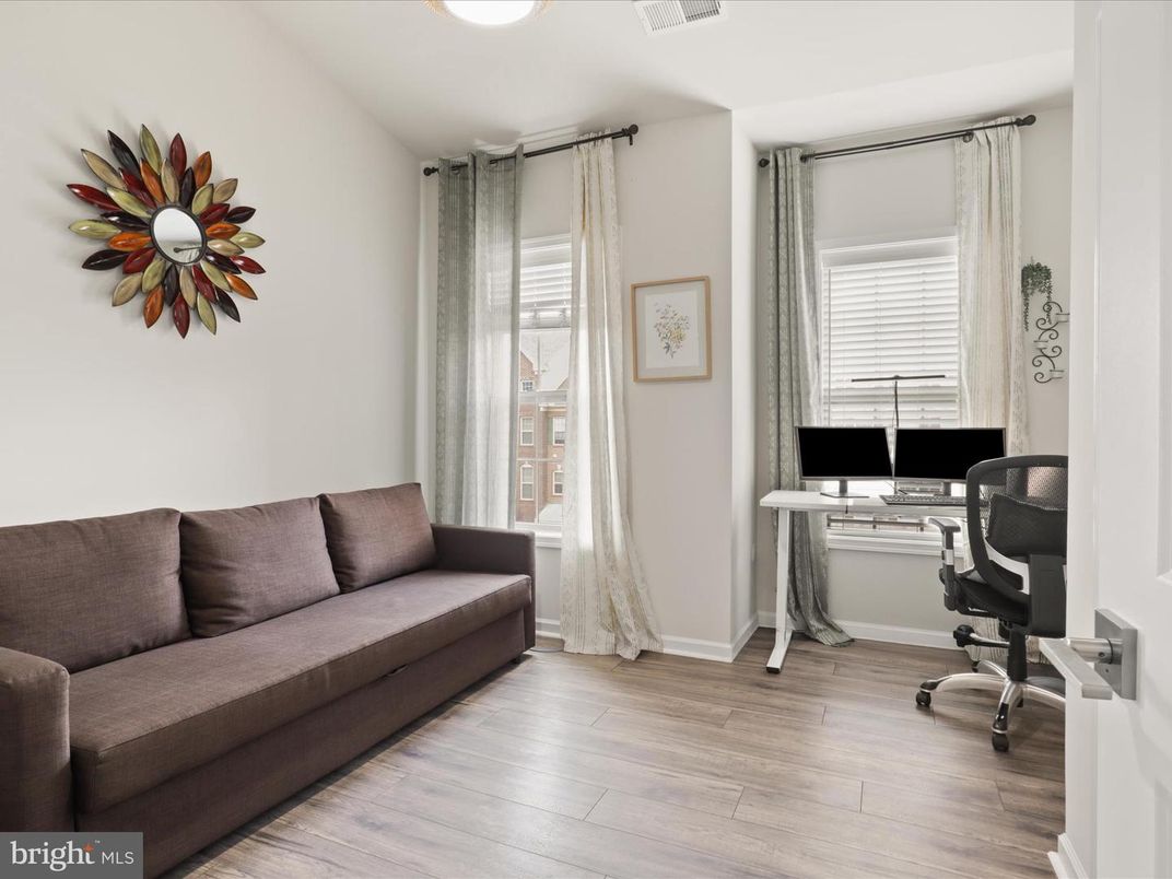 Home Office, Interior, Wood Texture Flooring
