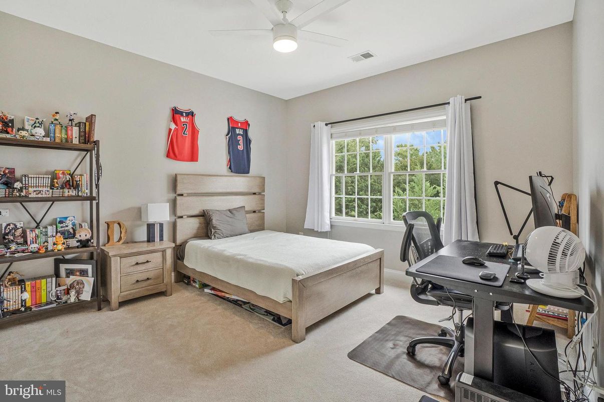 Bedroom, Home Office, Interior