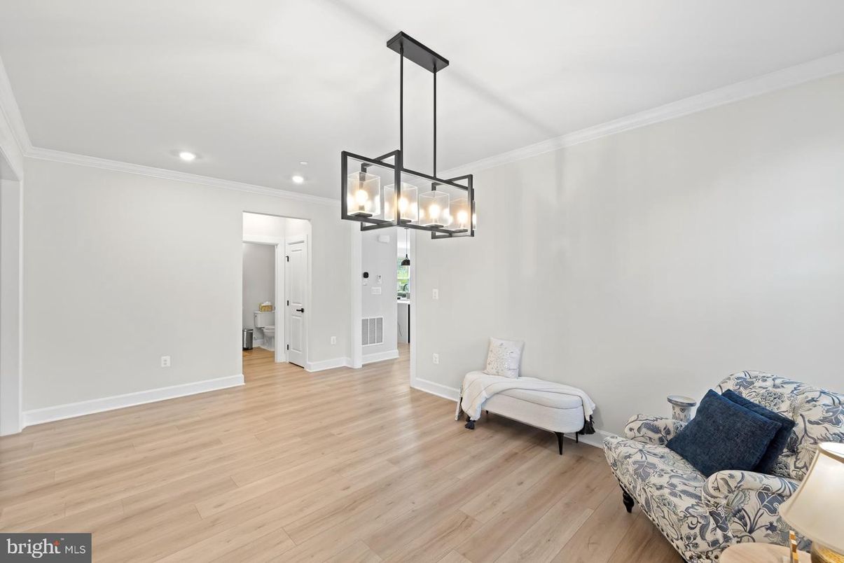 Chandelier, Interior, Pendant Lights, Recessed Lighting, Wood Texture Flooring