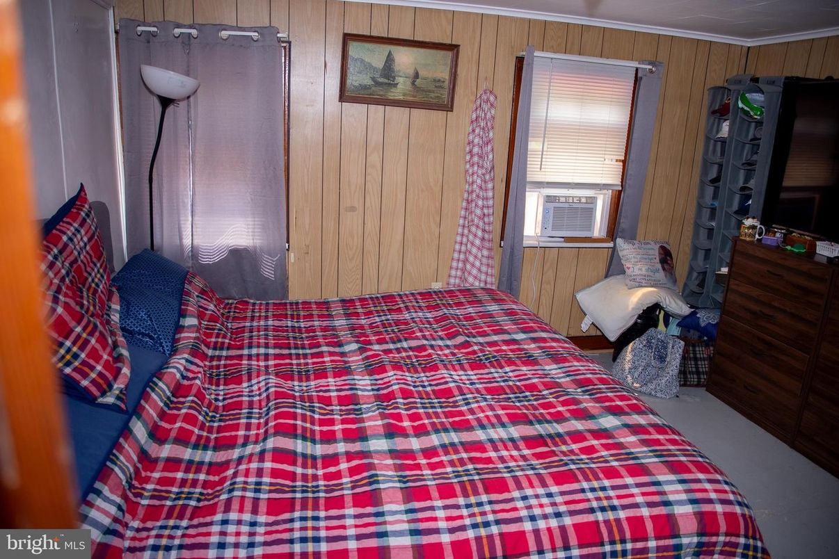 Bedroom, Interior, Wooden Walls
