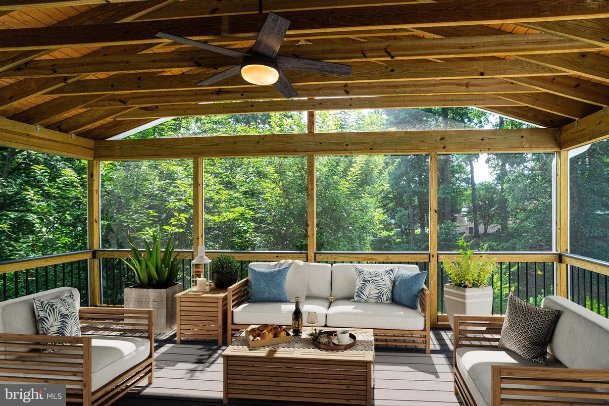 Interior, Sun Room, Wooden Beams, Wooden Ceilings, Wood Texture Flooring