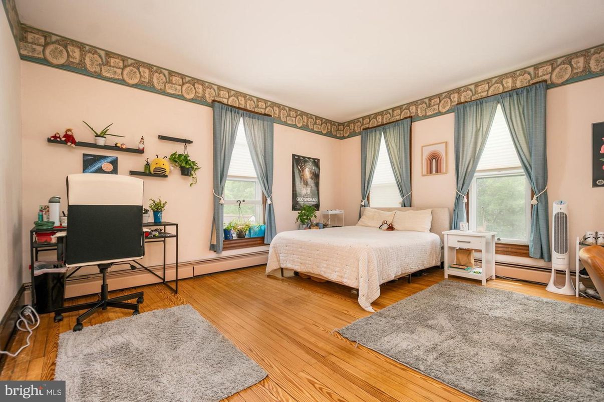 Bedroom, Home Office, Interior, Wood Texture Flooring