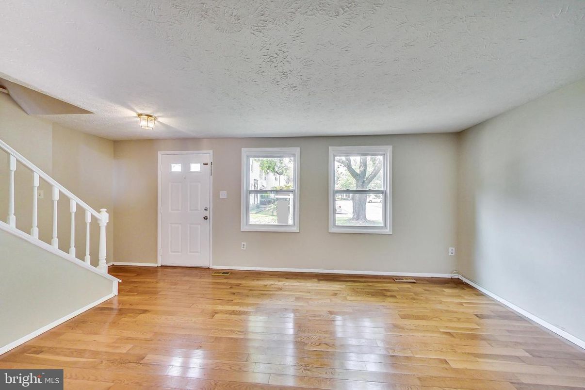 Empty room, Interior, Wood Texture Flooring