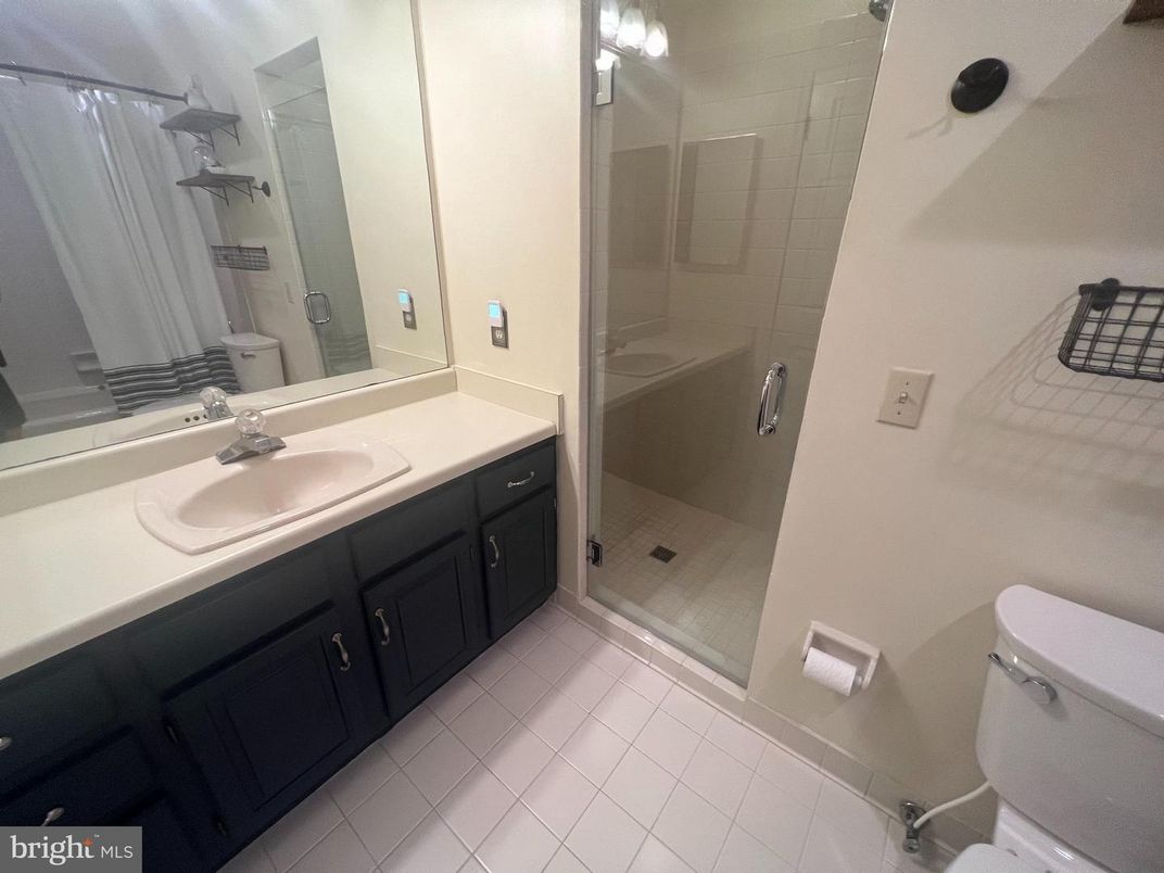 Bathroom, Dual Sink Vanities, Glass Shower, Interior