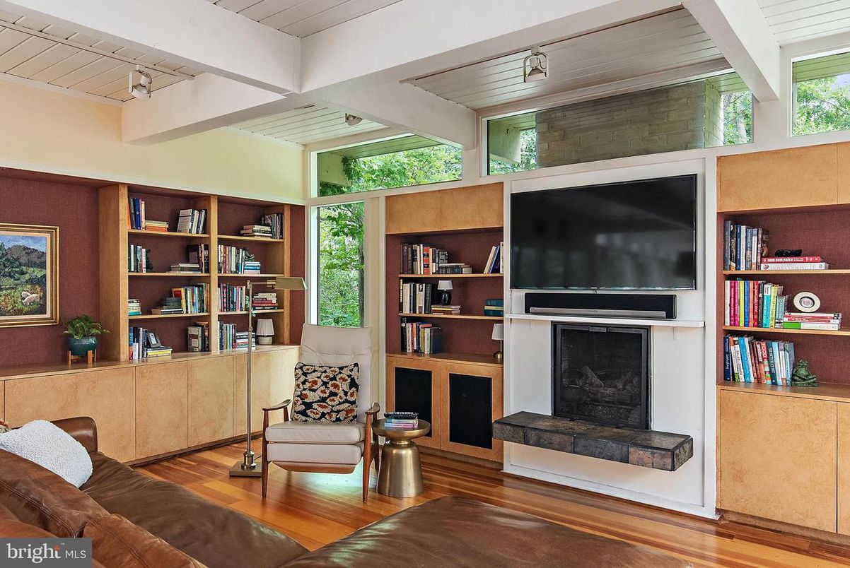Fireplace, Interior, Wood Texture Flooring