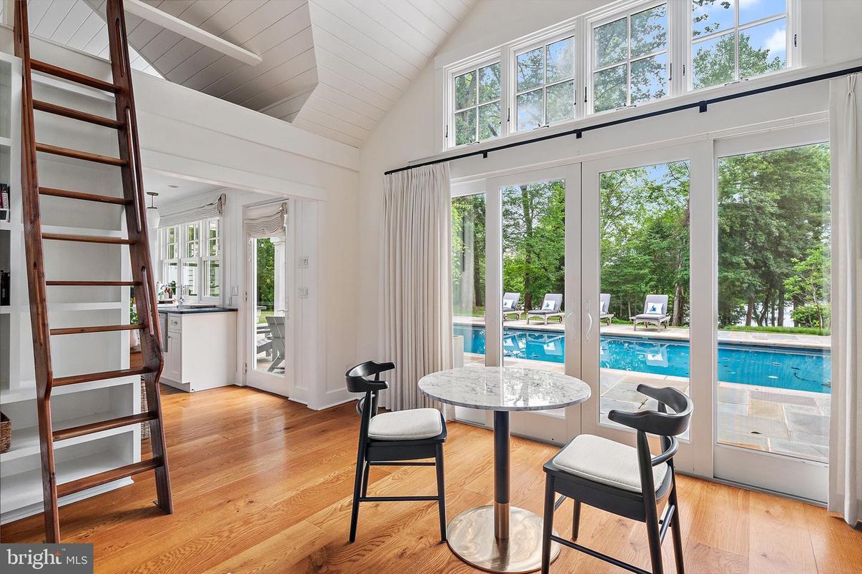 Interior, Sun Room, Wood Texture Flooring