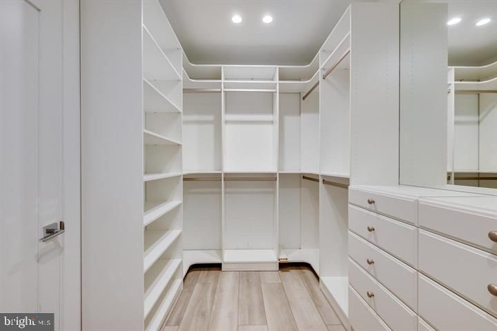Interior, Recessed Lighting, Walk-in Closets, Wood Texture Flooring