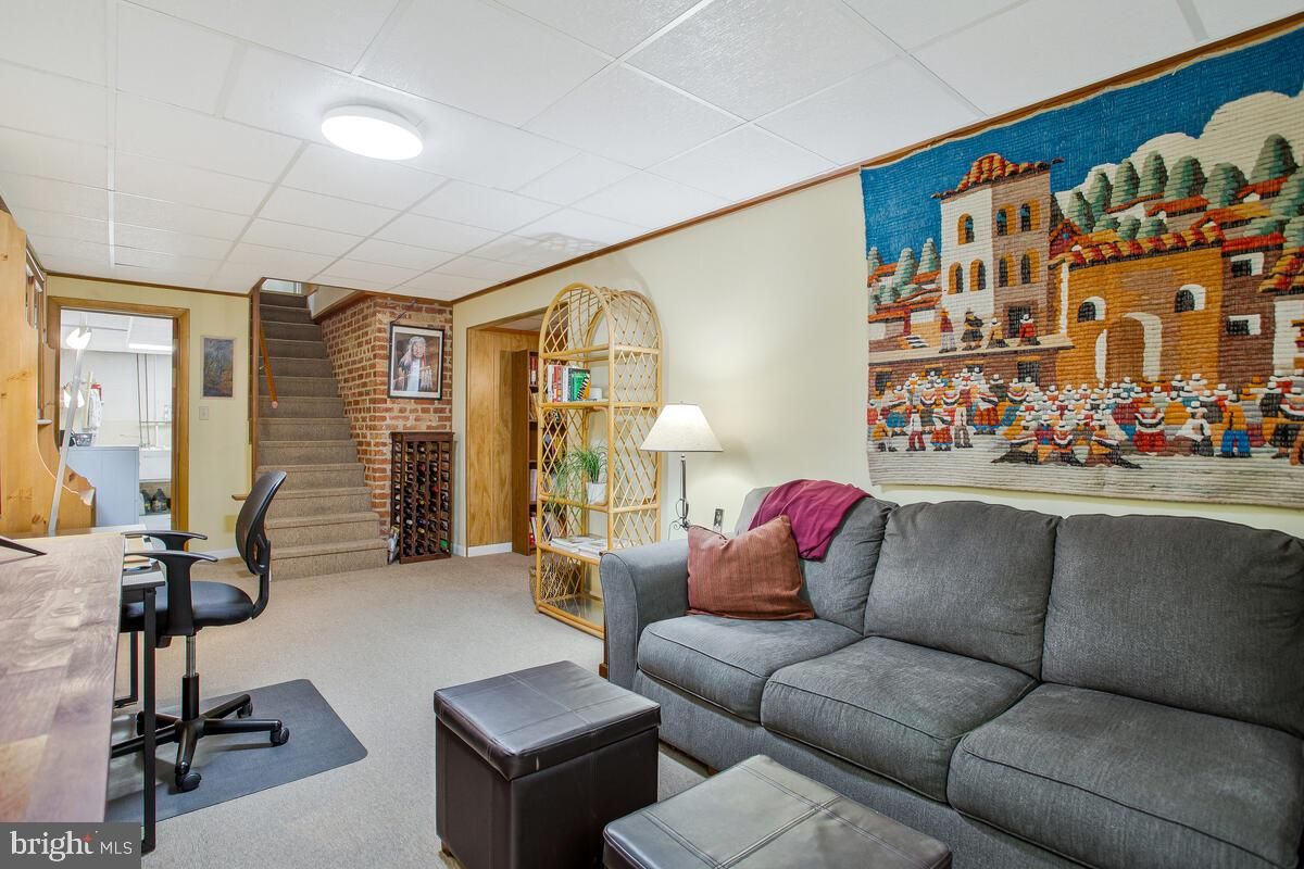 Interior, Living room, Stone Walls