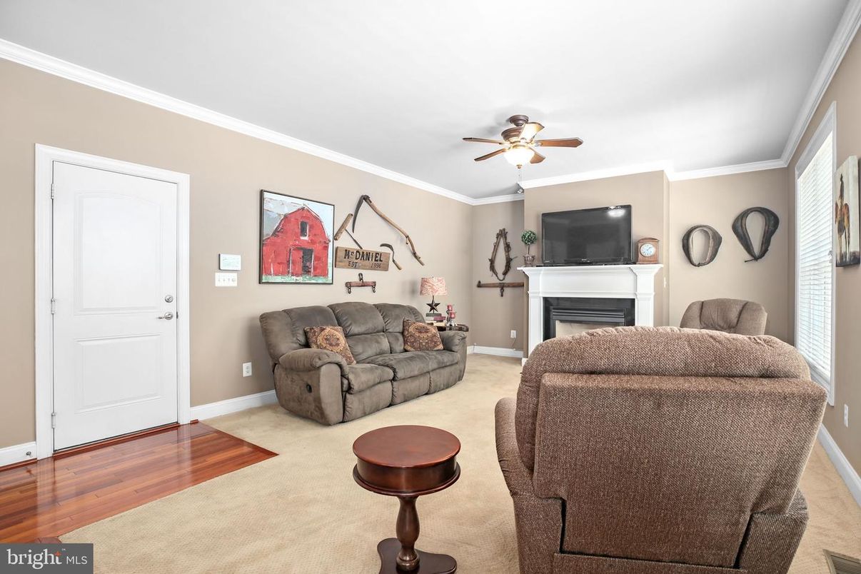 Fireplace, Interior, Living room, Wood Texture Flooring