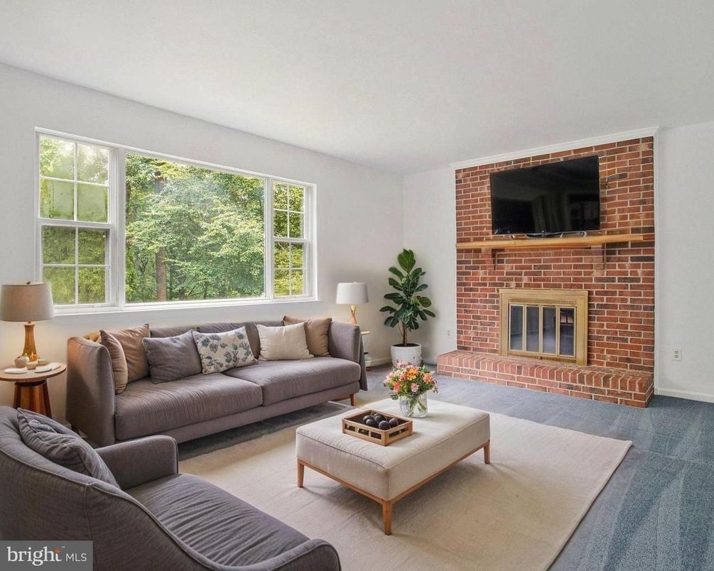 Fireplace, Interior, Living room, Stone Walls